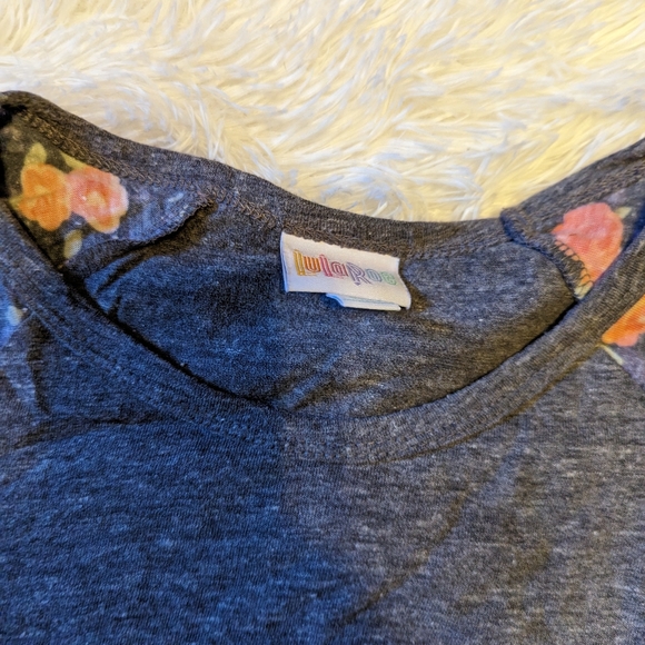 LulaRoe Randy Floral EUC XXL - Picture 4 of 4